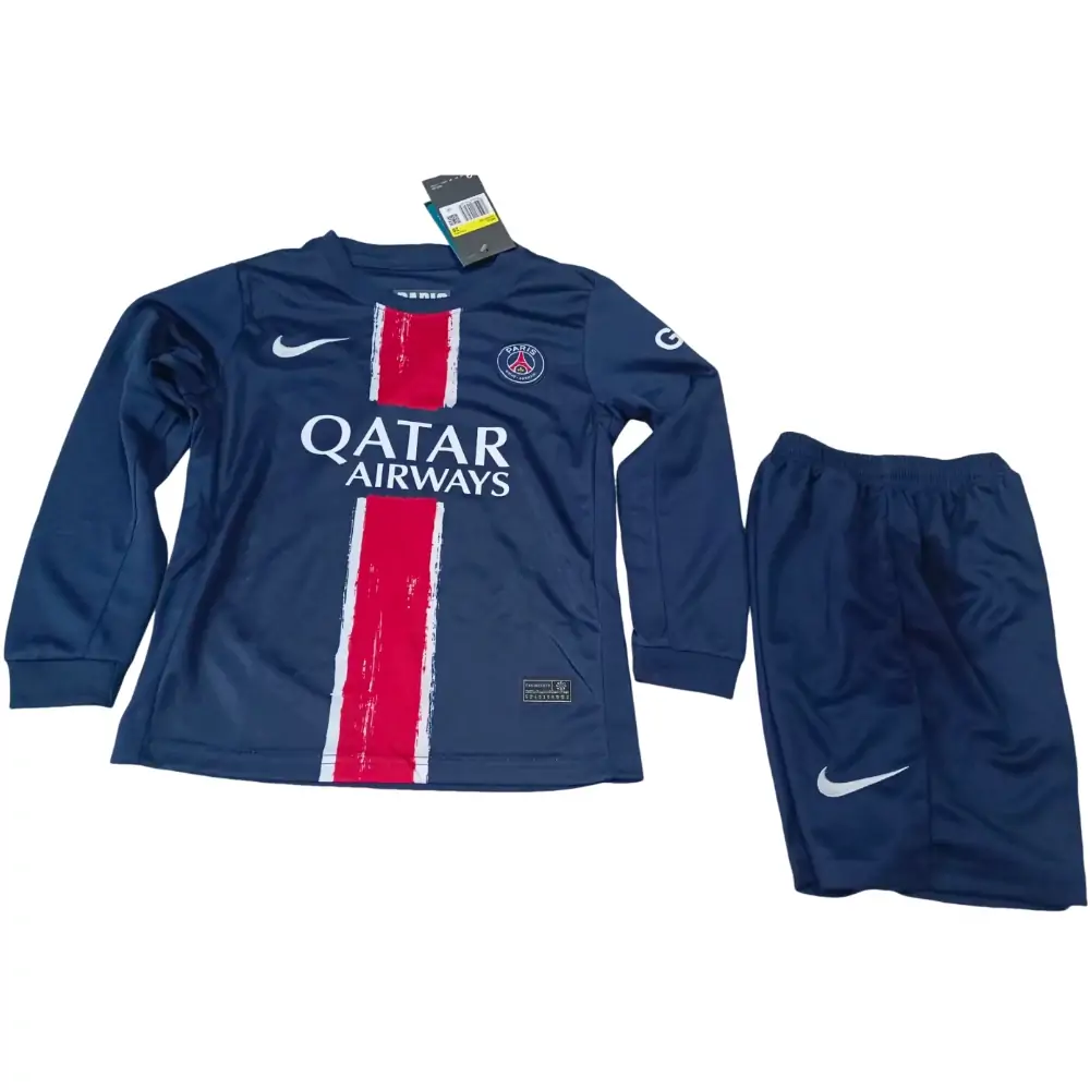 2024/25 Paris home long sleeve jersey-Children's suit