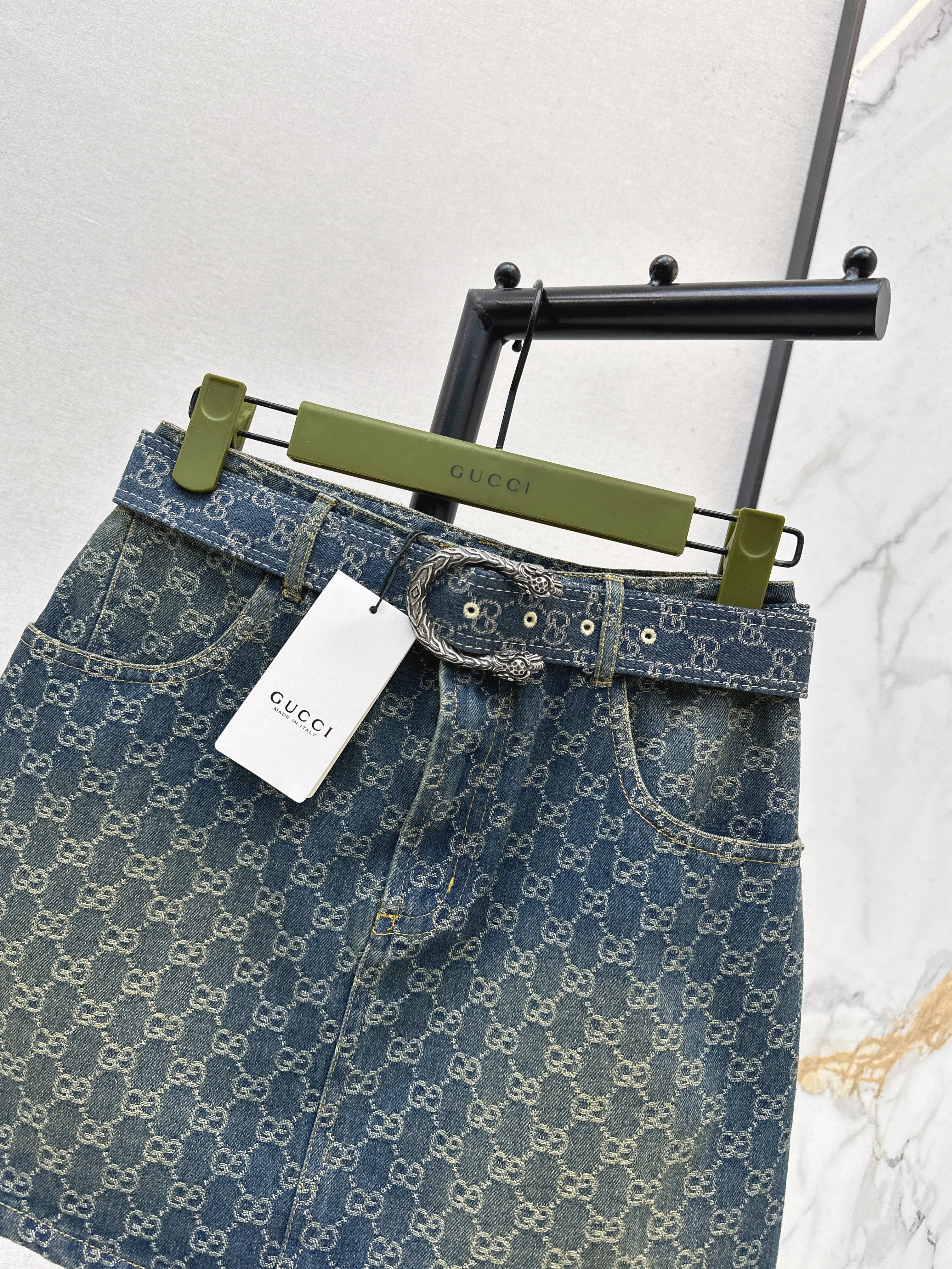 26SS New Spring/Summer Jacquard Mini Skirt