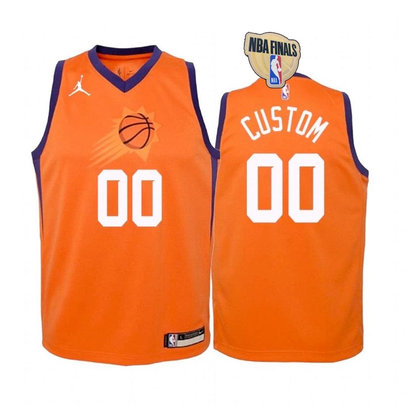 Custom 2021 Finals Phoenix Suns Jersey