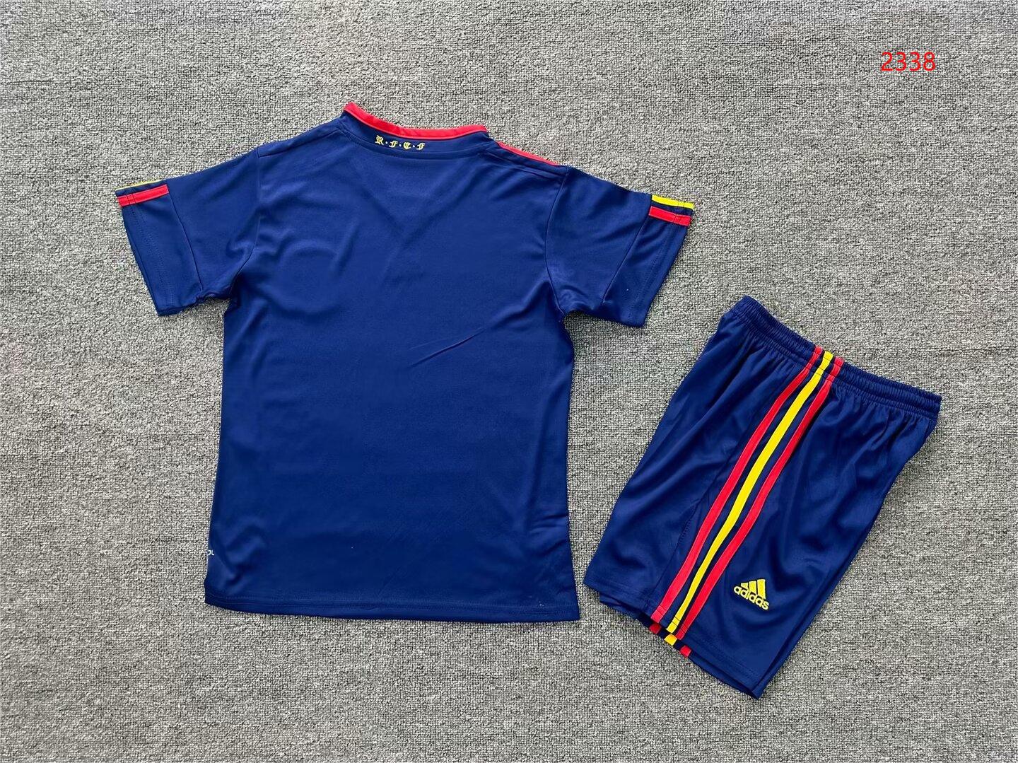 2010 Spain Away Retro - Kids Kit