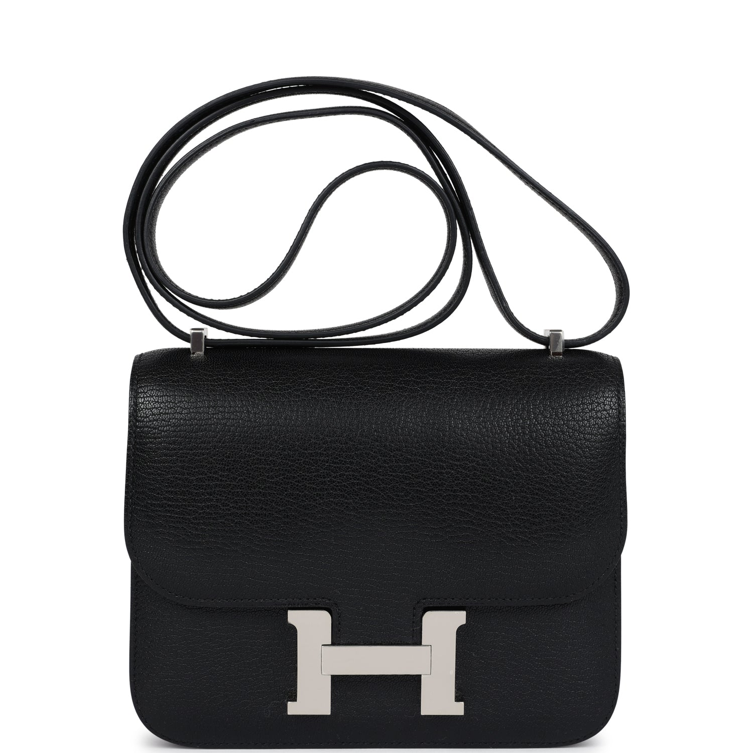 Constance 18 Black Chevre Chamkila Palladium Hardware