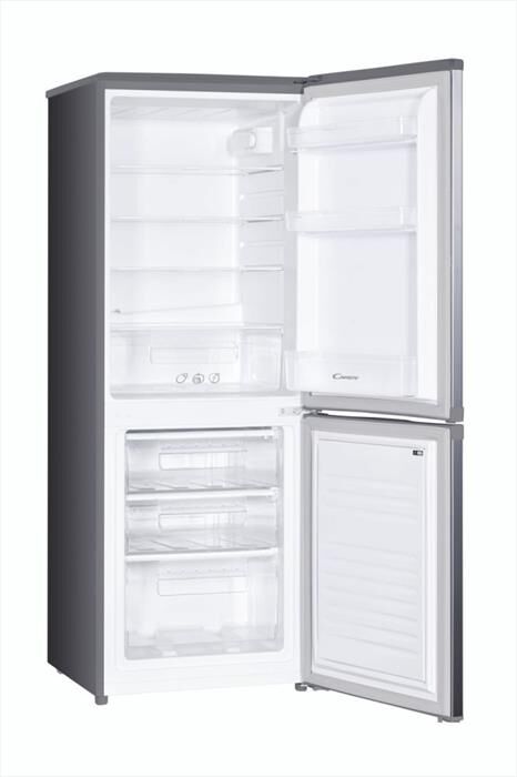 CANDY - Frigorifero combinato CHCS514EX Classe E 207 lt-Acciaio inossidabile