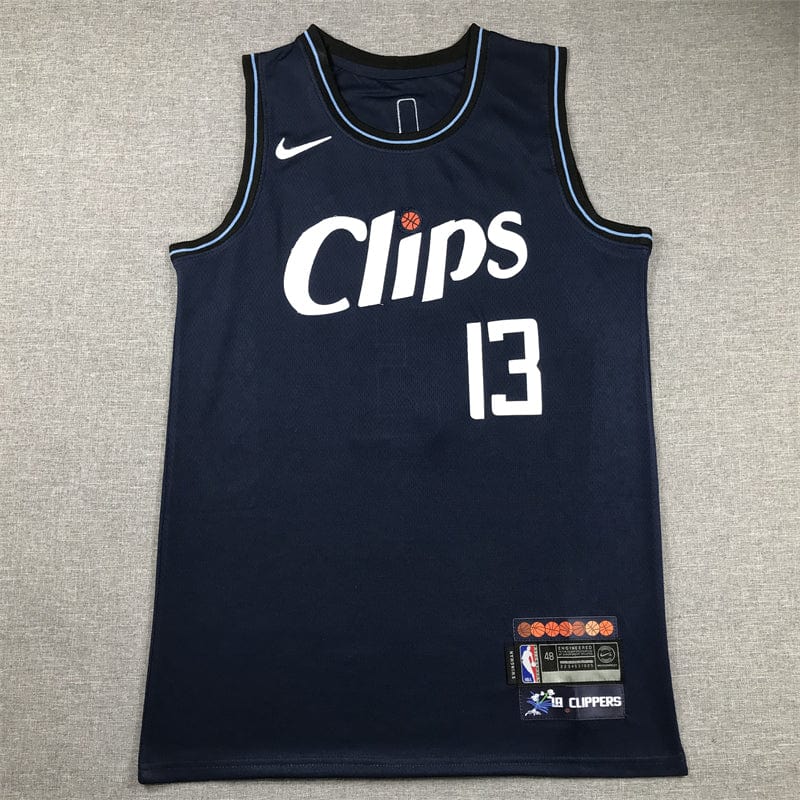 Men's Jersey 2024 Season Clippers #13 Dark Blue City Edition GEORGE