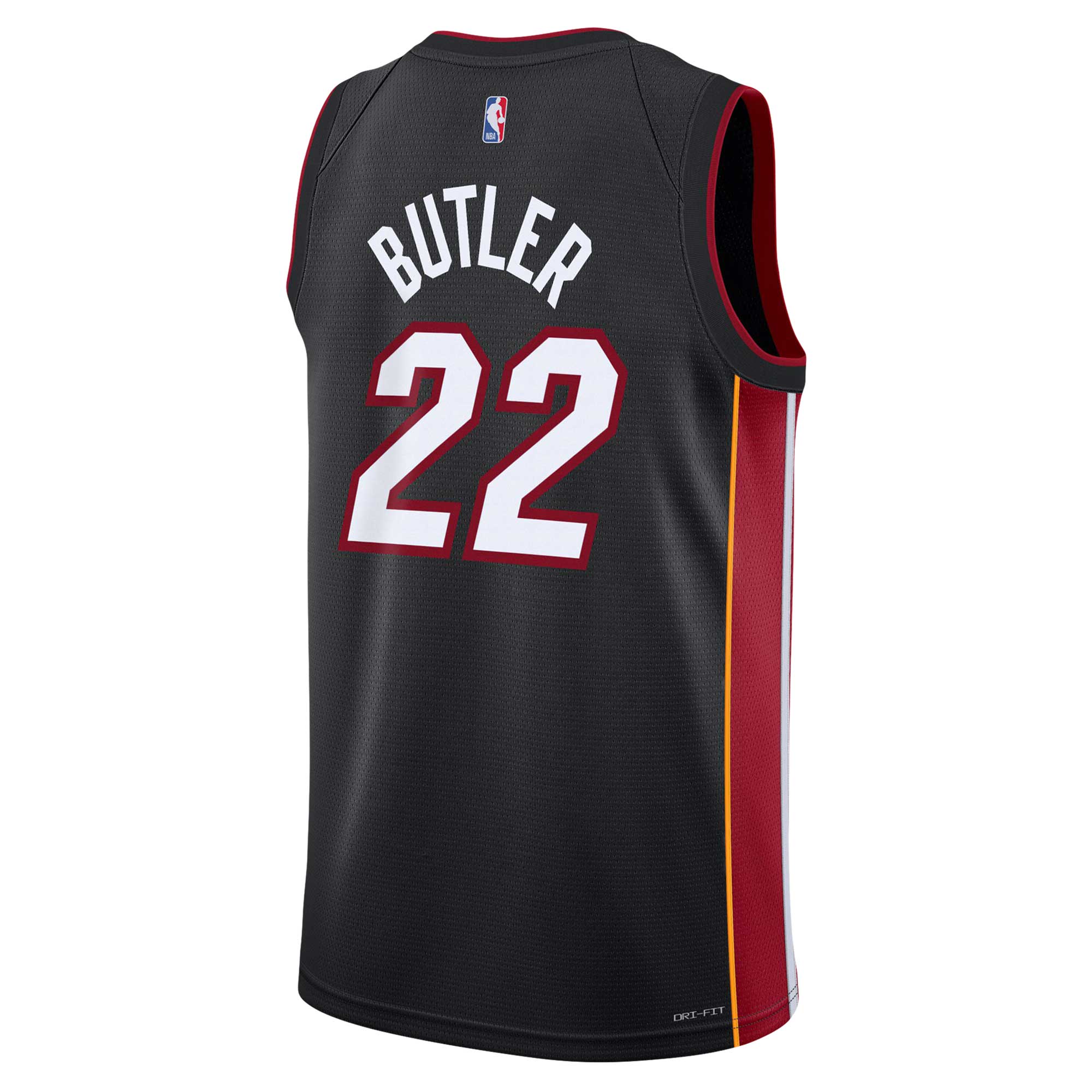 Youth Miami Heat Jimmy Butler  Black Swingman Jersey - Icon Edition