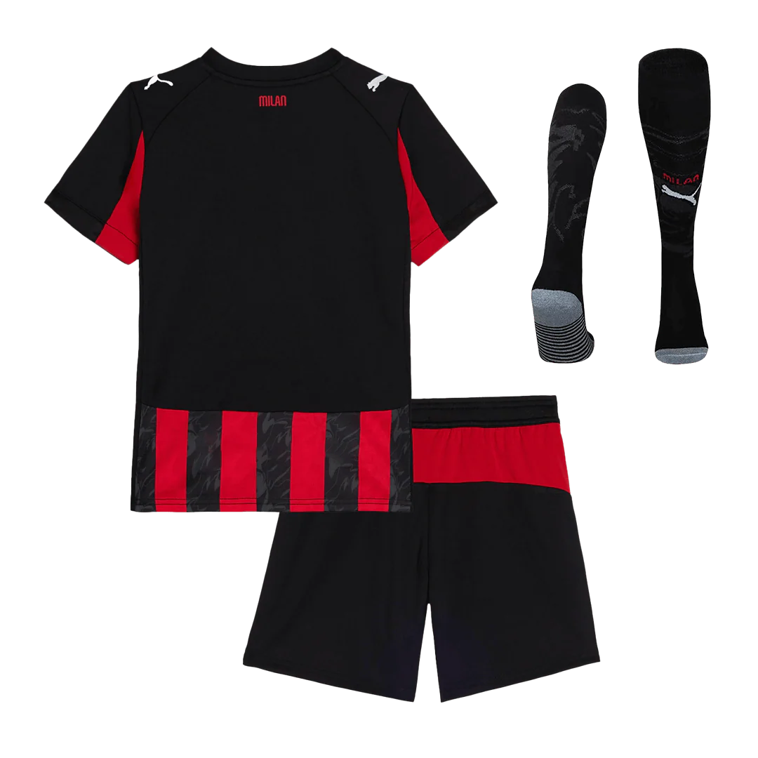 AC Milan Kid's Home Full Kit - Jersey+shorts+Socks 2025/26