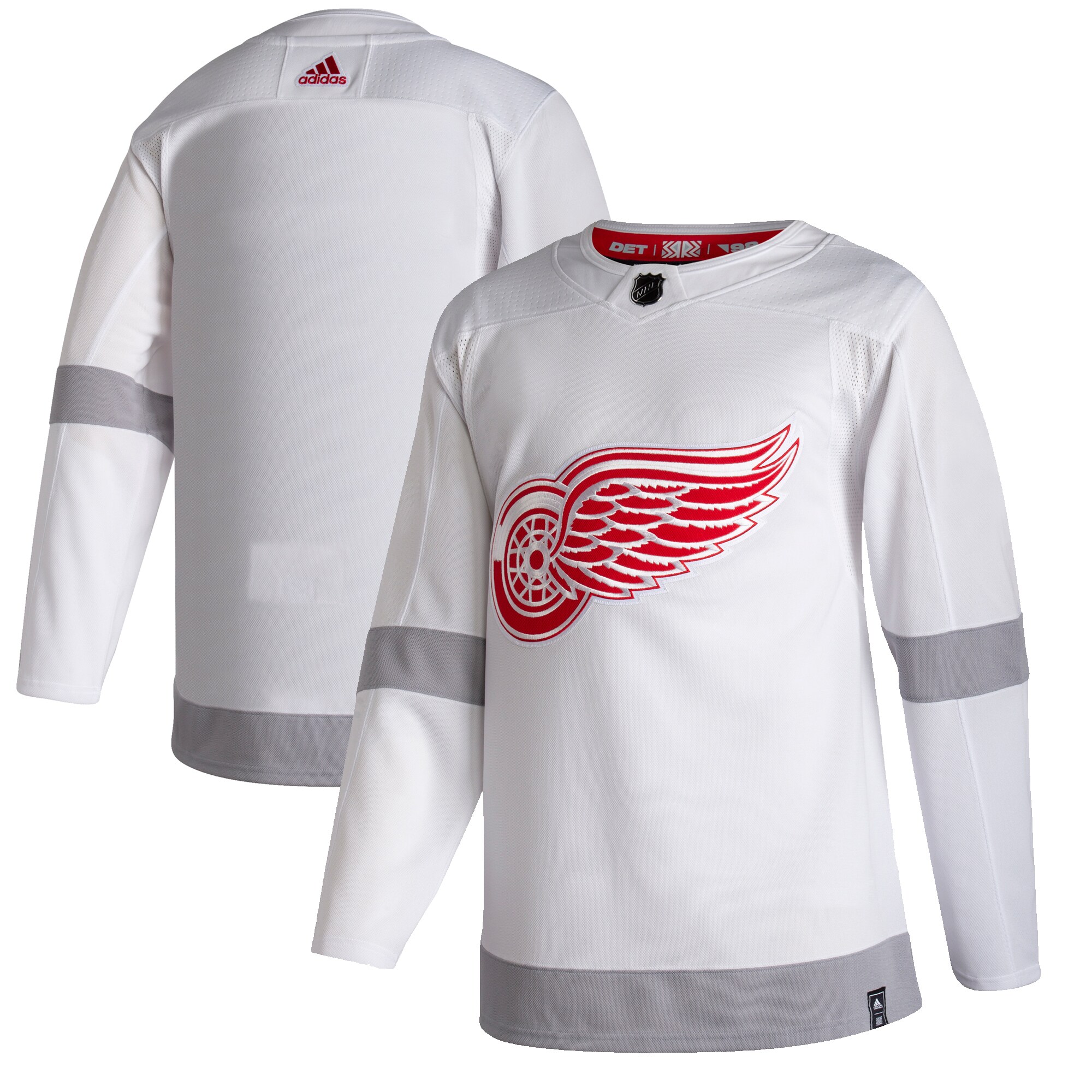 Detroit Red Wings  2020/21 Reverse Retro  Jersey – White