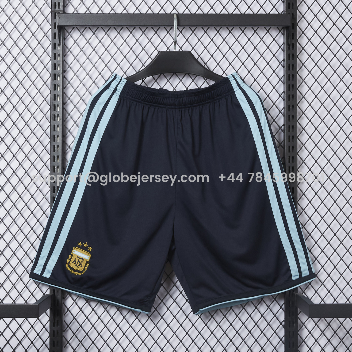 Argentina 2026 Home Black Shorts - Fans Version