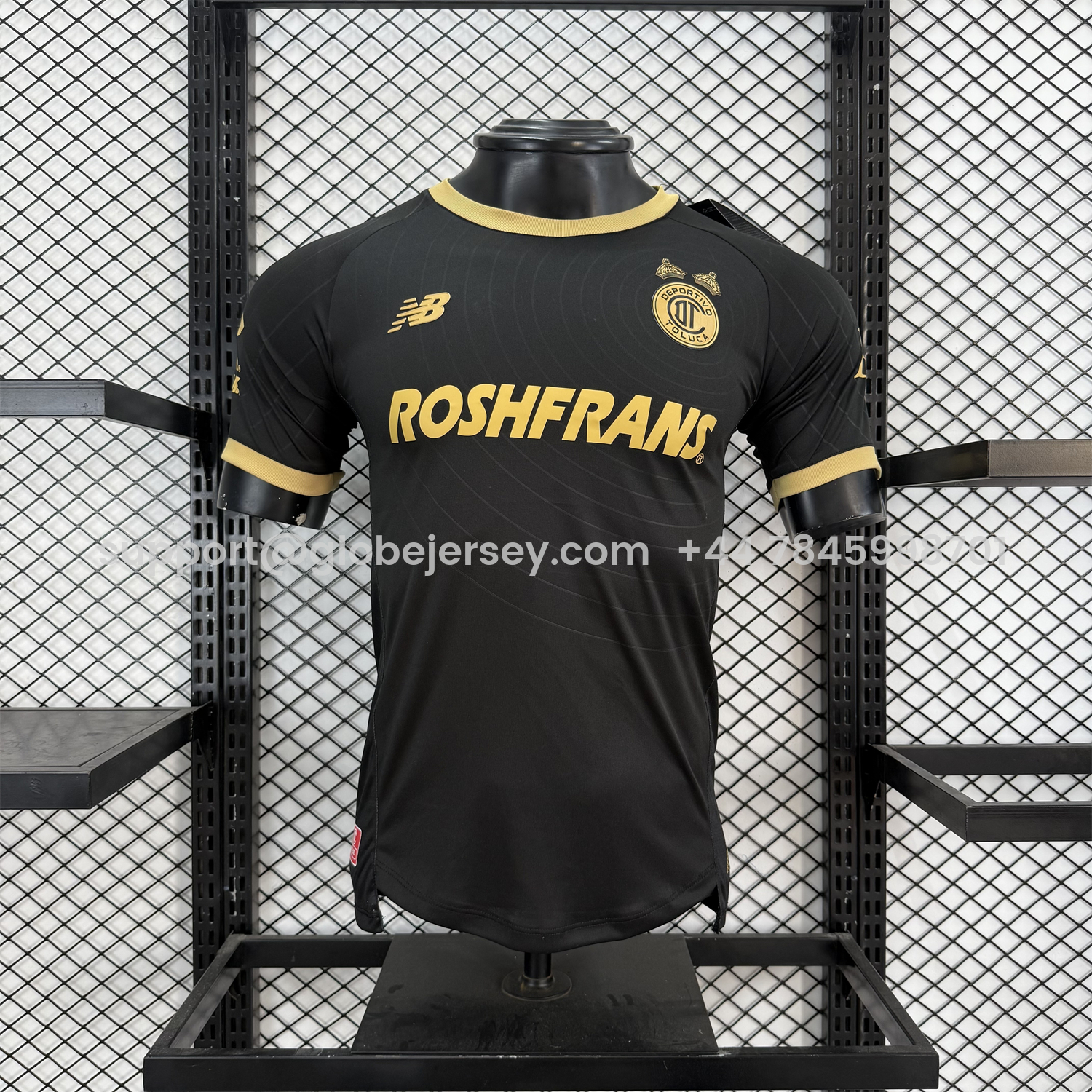 【The Double Winners】Toluca 25-26 Black Special Jersey - Player Version