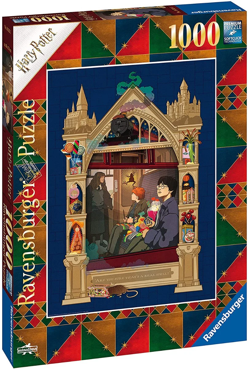 On The Way To Hogwarts – 1000 Piece Jigsaw Puzzle (Ravensburger)