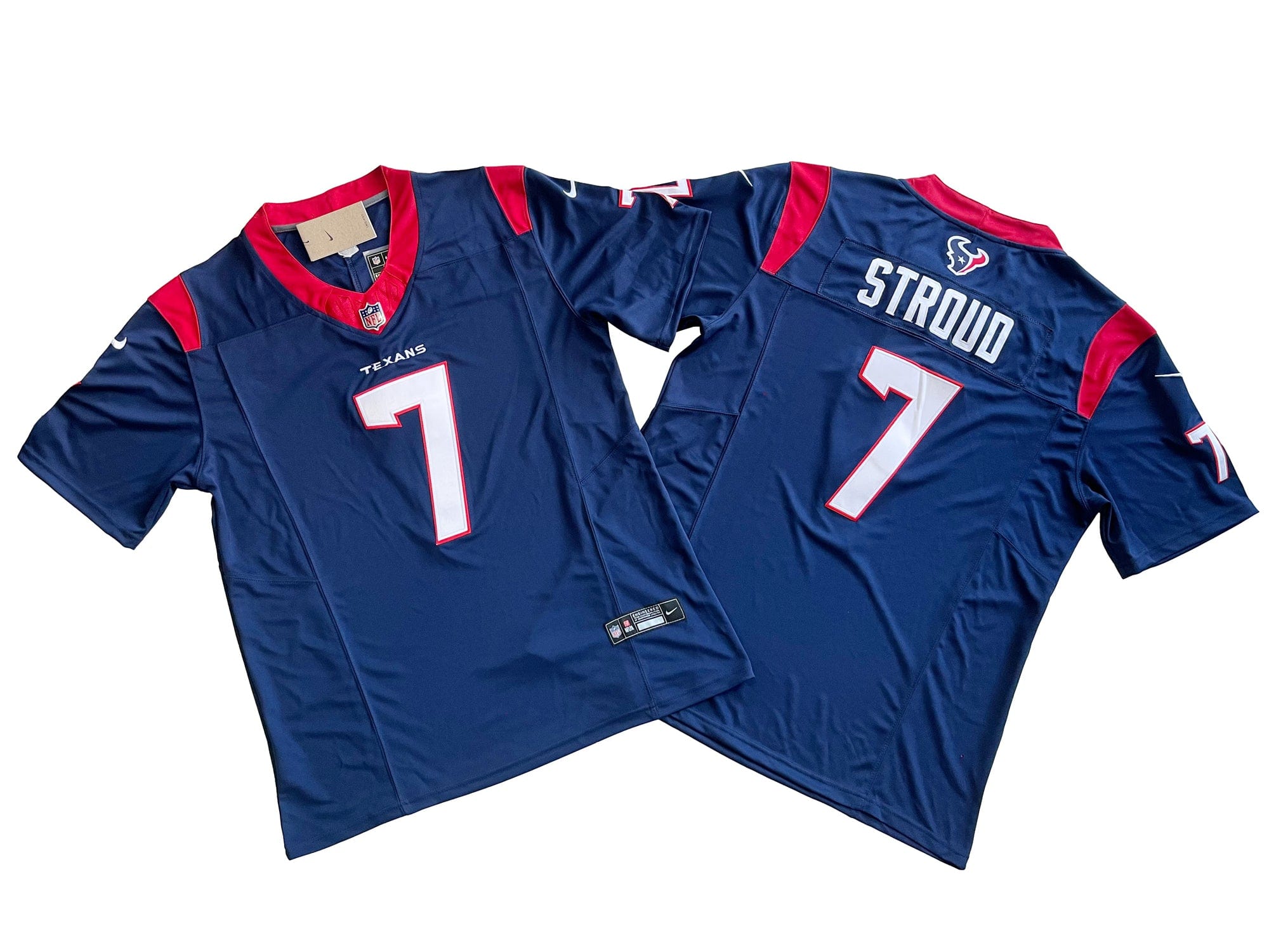 Houston Texans 7# C.J. Stroud Nike Vapor F.U.S.E. Limited Jersey