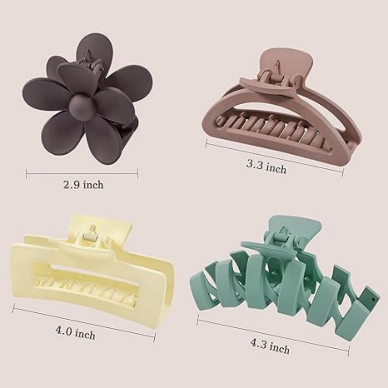 SWEETCLAWZ 8PCS Hair Clips for Women