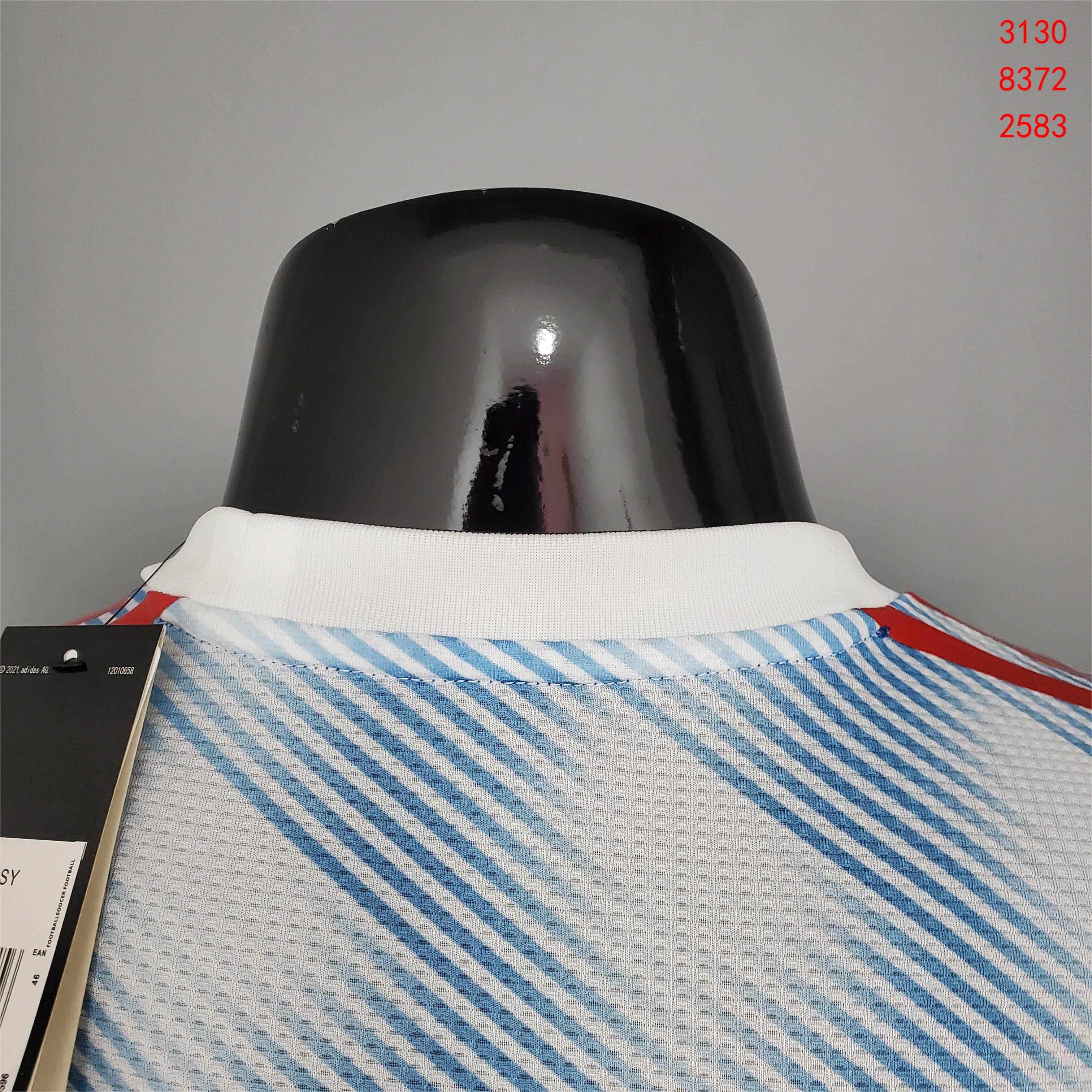 2021/22 Manchester United player version away jersey 1:1 Thai quality