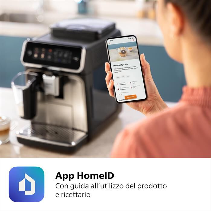 PHILIPS - Macchina da caffè SERIES 3300 LATTEGO  EP3347/90
