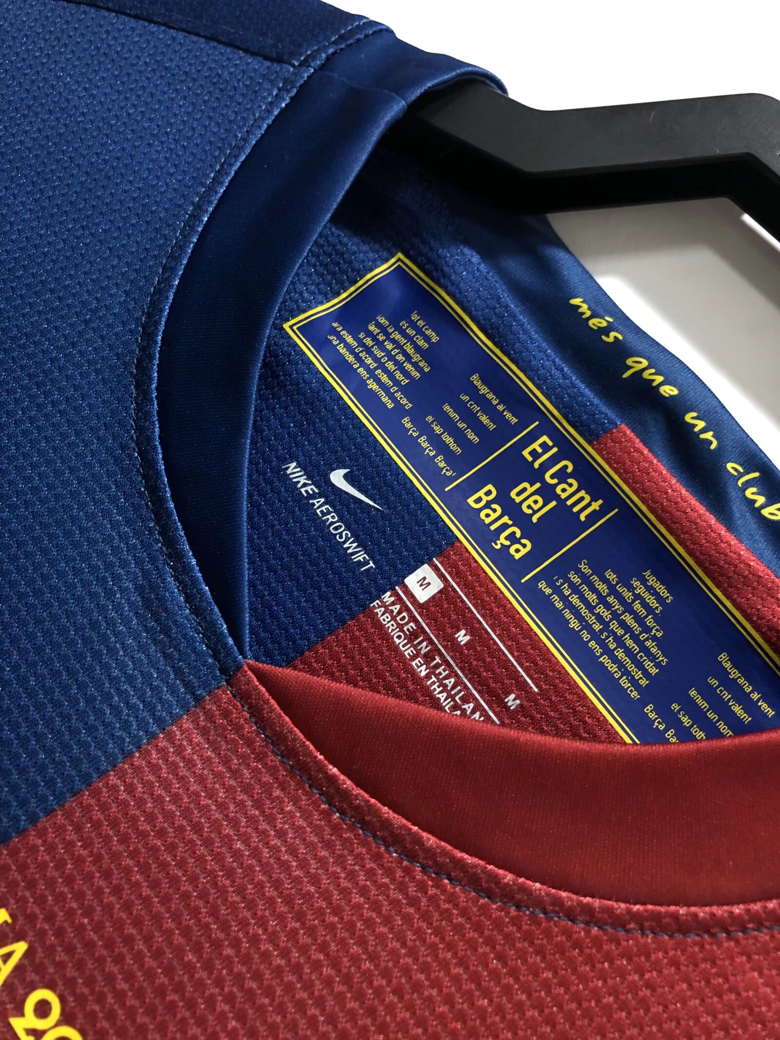 2008/09 Barcelona Home Long Sleeve Jersey Champions League Edition-Fans