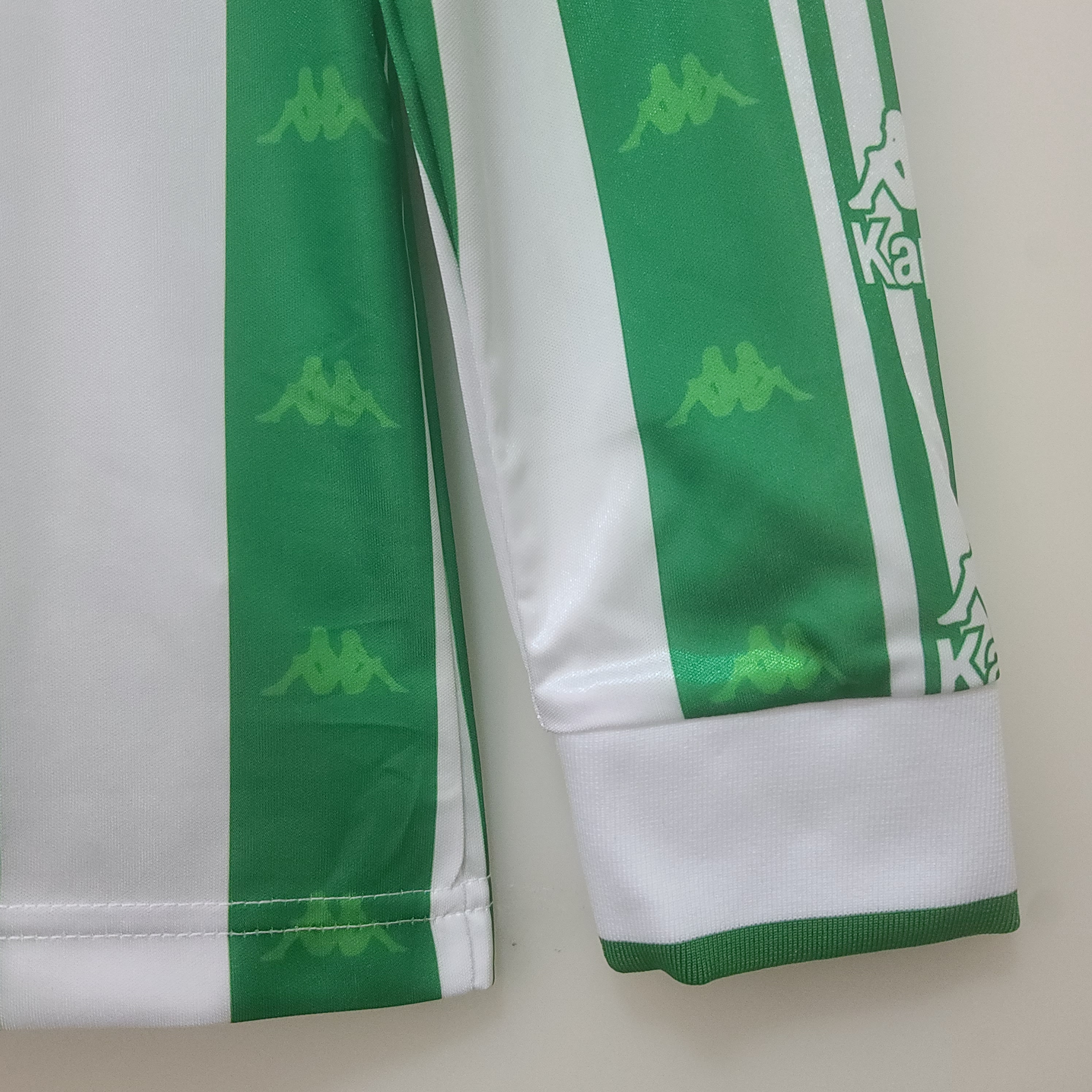 1995/97 Real Betis Home Retro Long Sleeve Shirt - Fans Edition