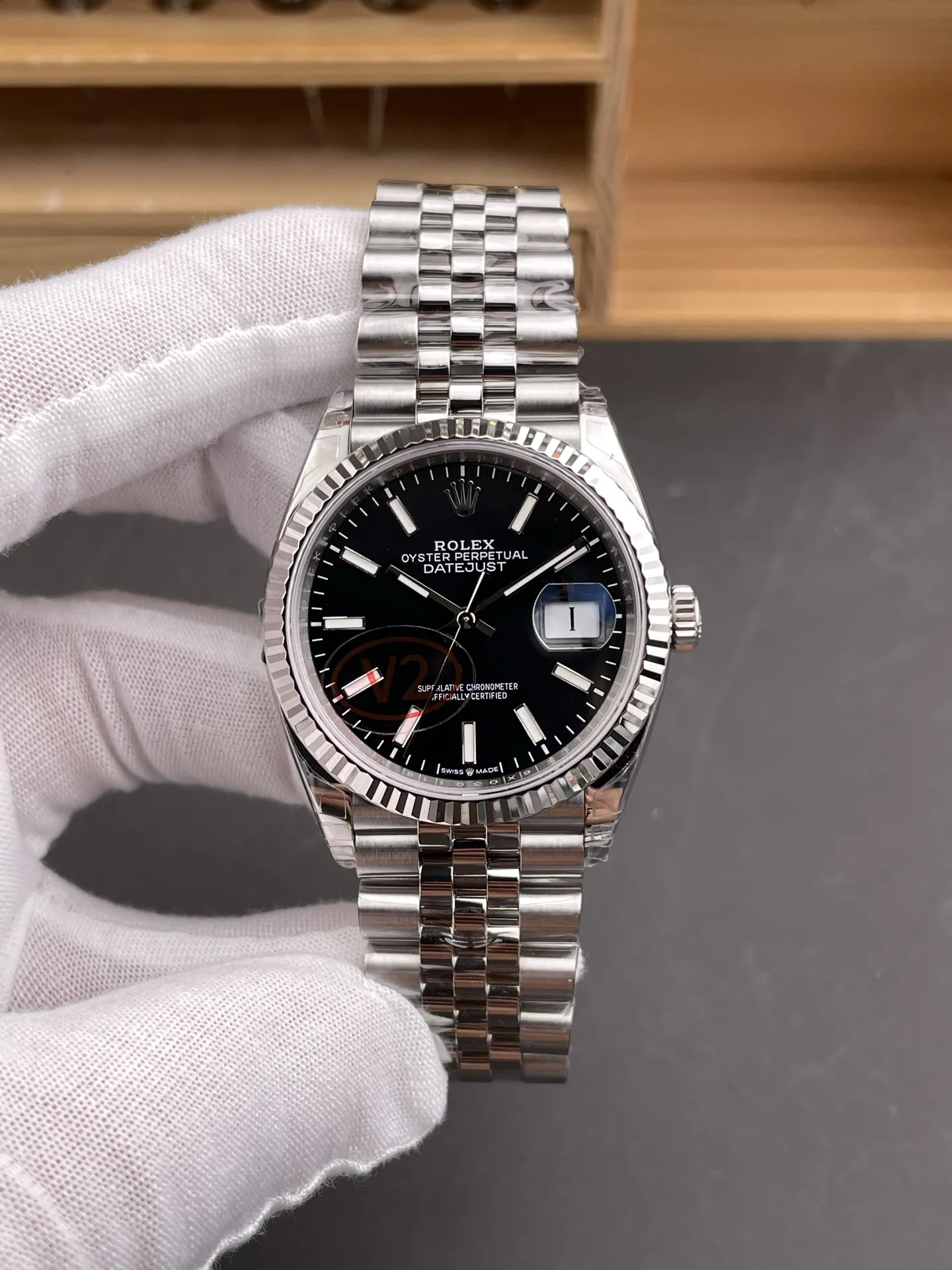 Rolex Datejust Black 36mm