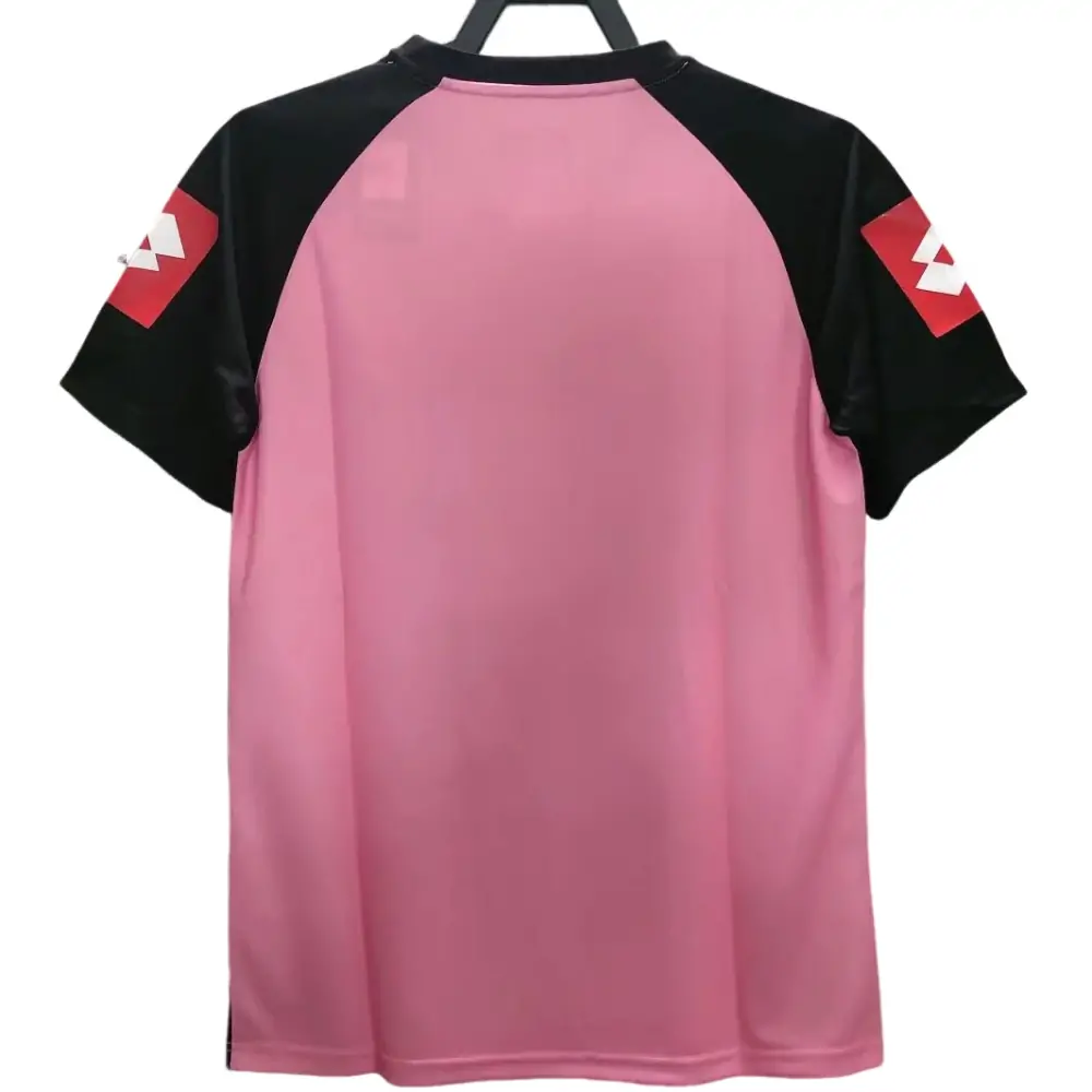 2002/2003 Juventus black and pink retro jersey