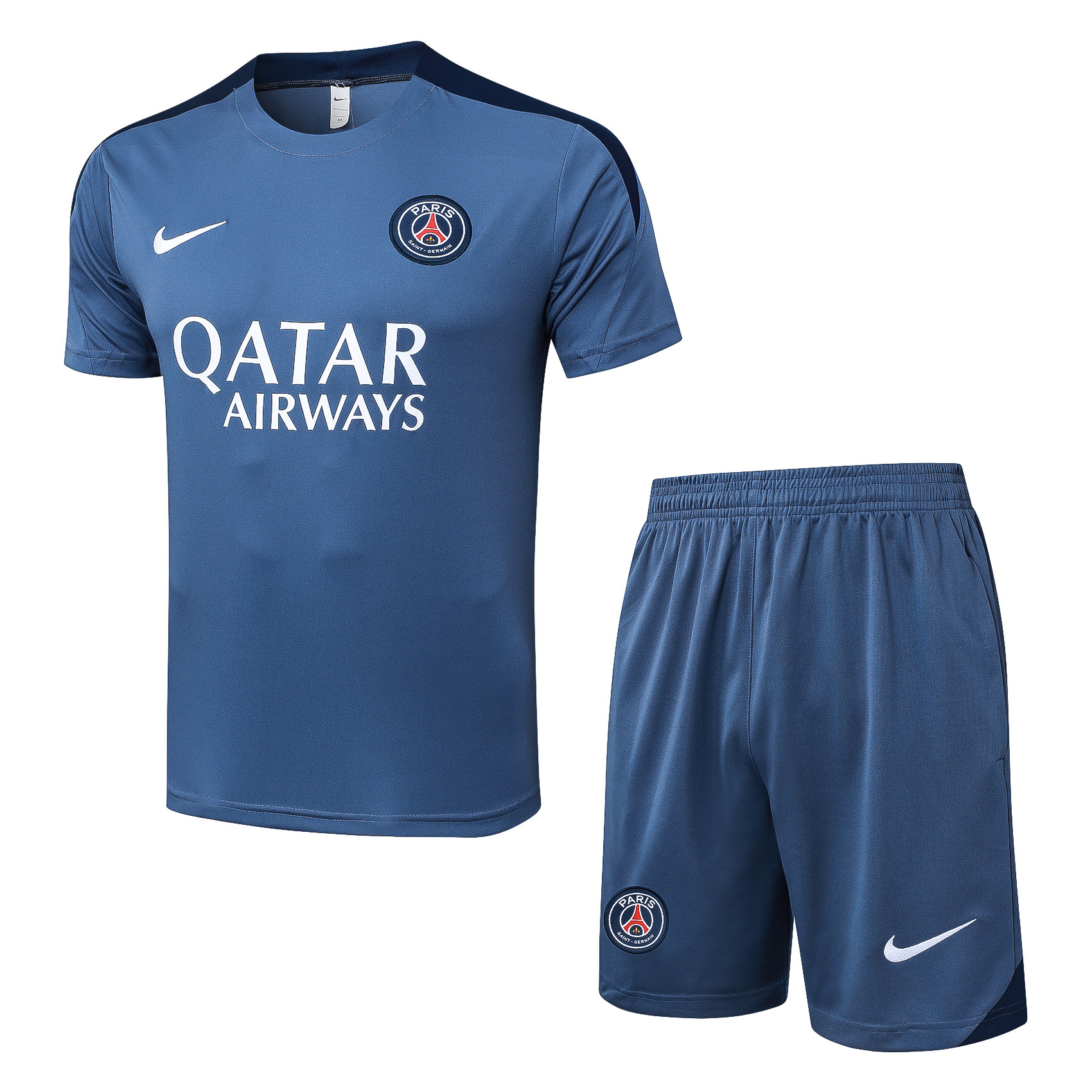 2025-26 Paris short-sleeved training uniform - Adult Set