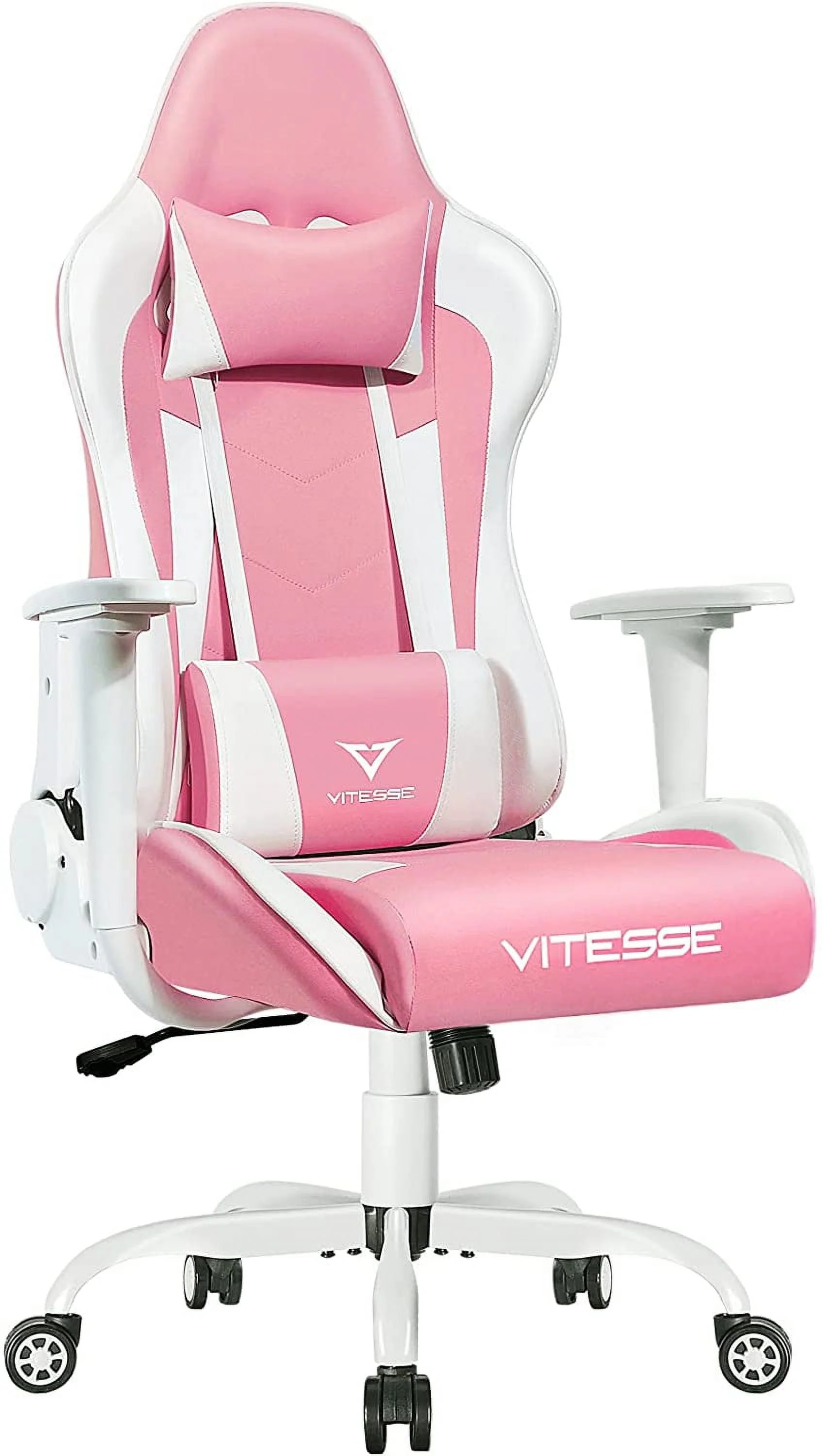 Vitesse gaming chair, 2022 Racing style gamer chair for teens,Comfortable High Back game chair,Lumbar Support and Headrest Computer Desk Chair with Height Adjustable Swivel Office Chair