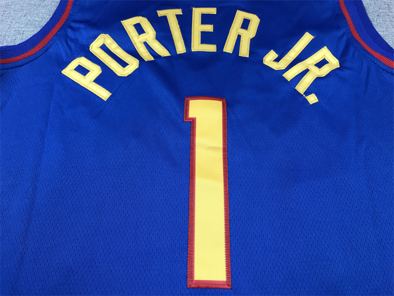 Unisex Nuggets 2024/25 Embroidered Swingman Jersey City Edition