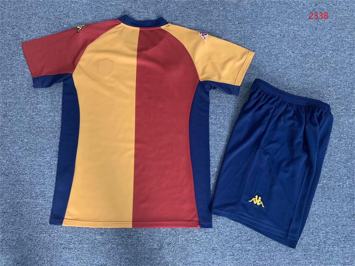 2001/02 Roma Home Retro - Kids Kit