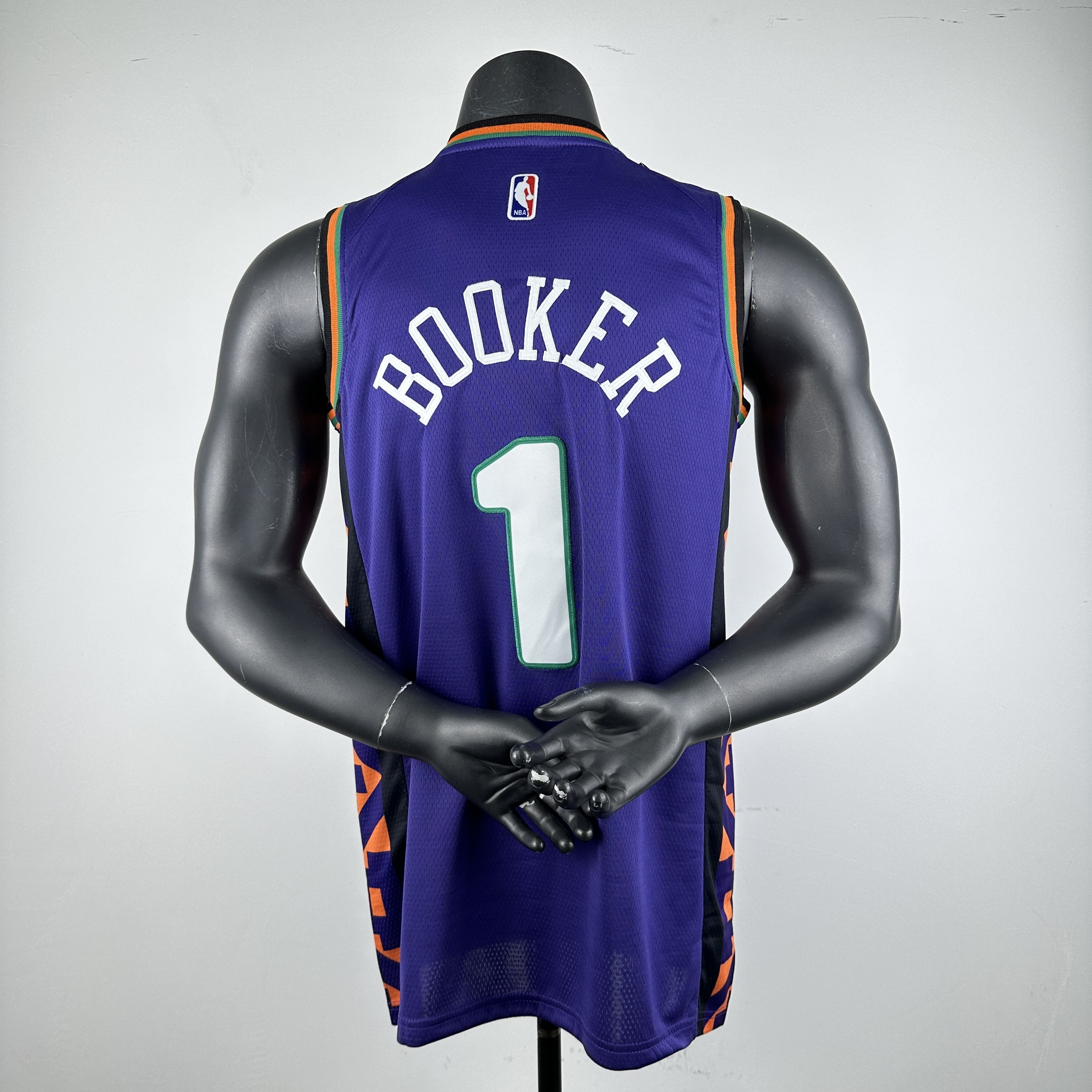 Embroidered 25th Season Suns City Edition No. 1 Booker