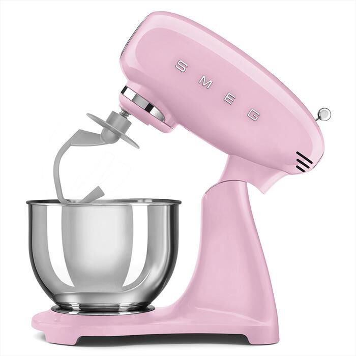SMEG - Impastatrice SMF03PKEU Full Color 50's Style-rosa