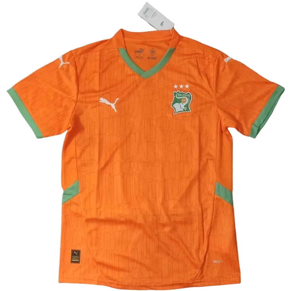 2025-26 Ivory Coast Home Jersey - Fans Edition