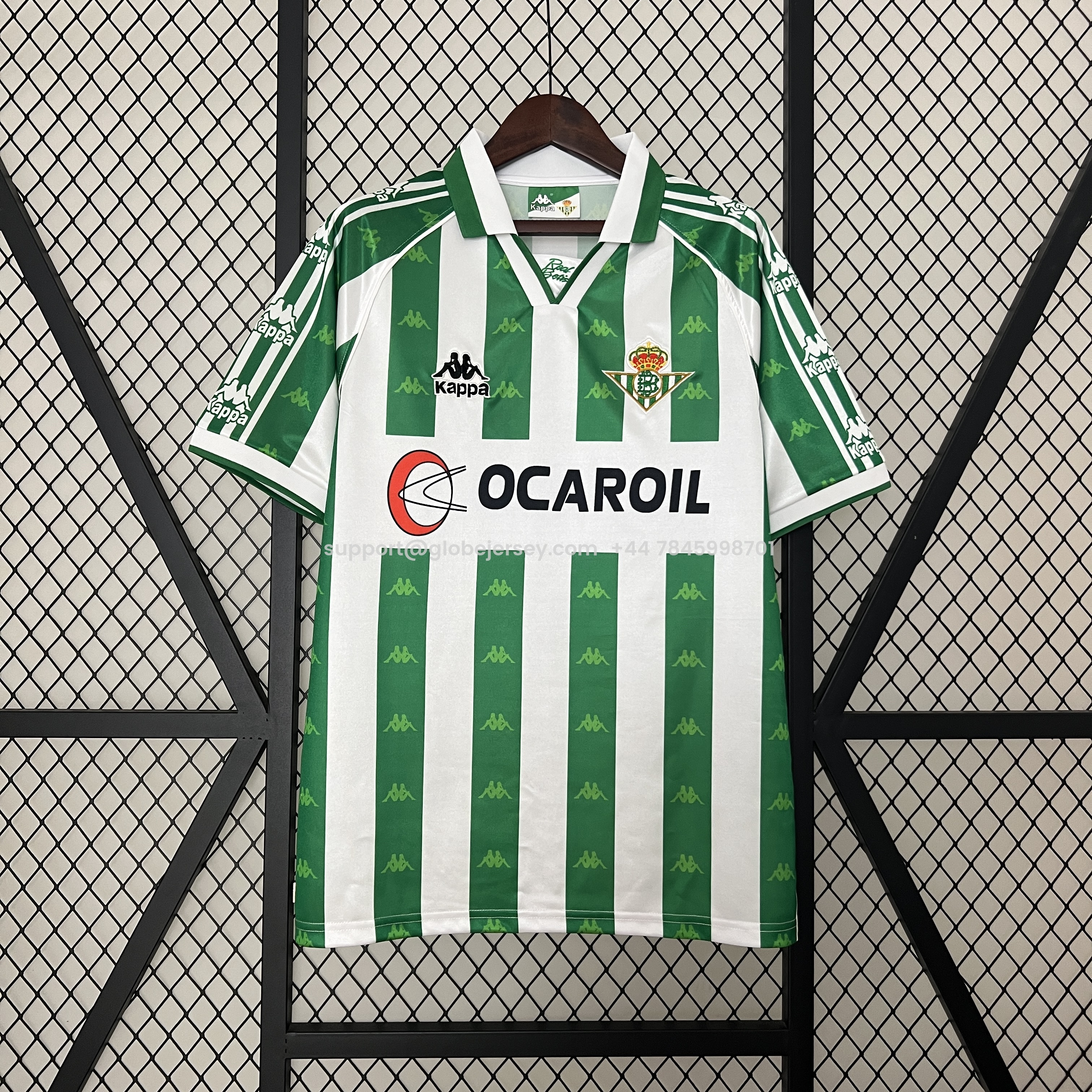 Retro Real Betis 1997-98 Home Stadium Jersey