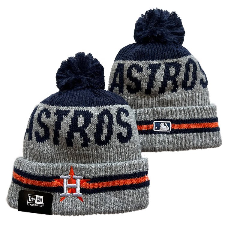 Houston Astros Repeat Cuffed Knit Hat with Pom