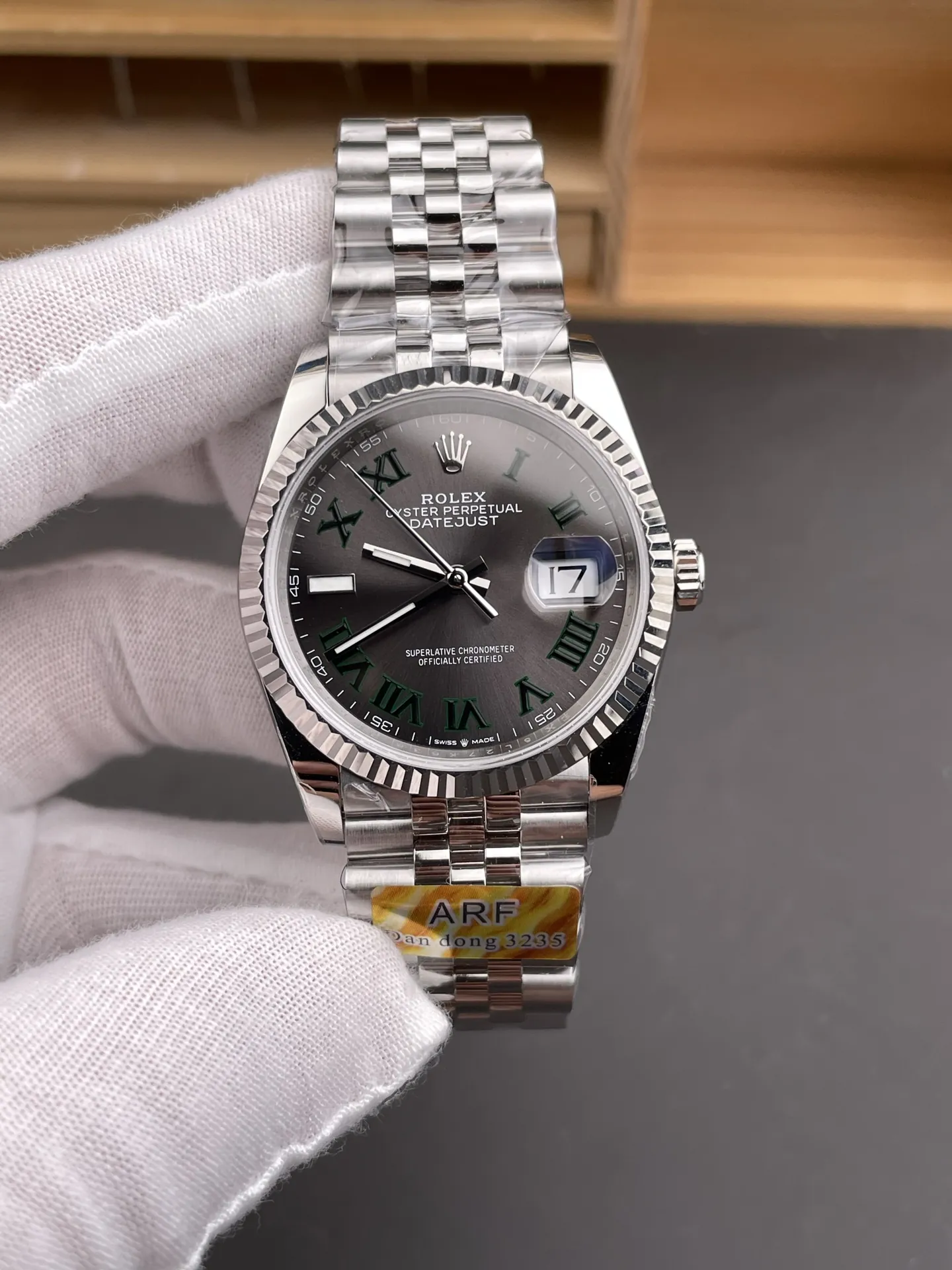 Rolex Datejust Green Dial 36mm