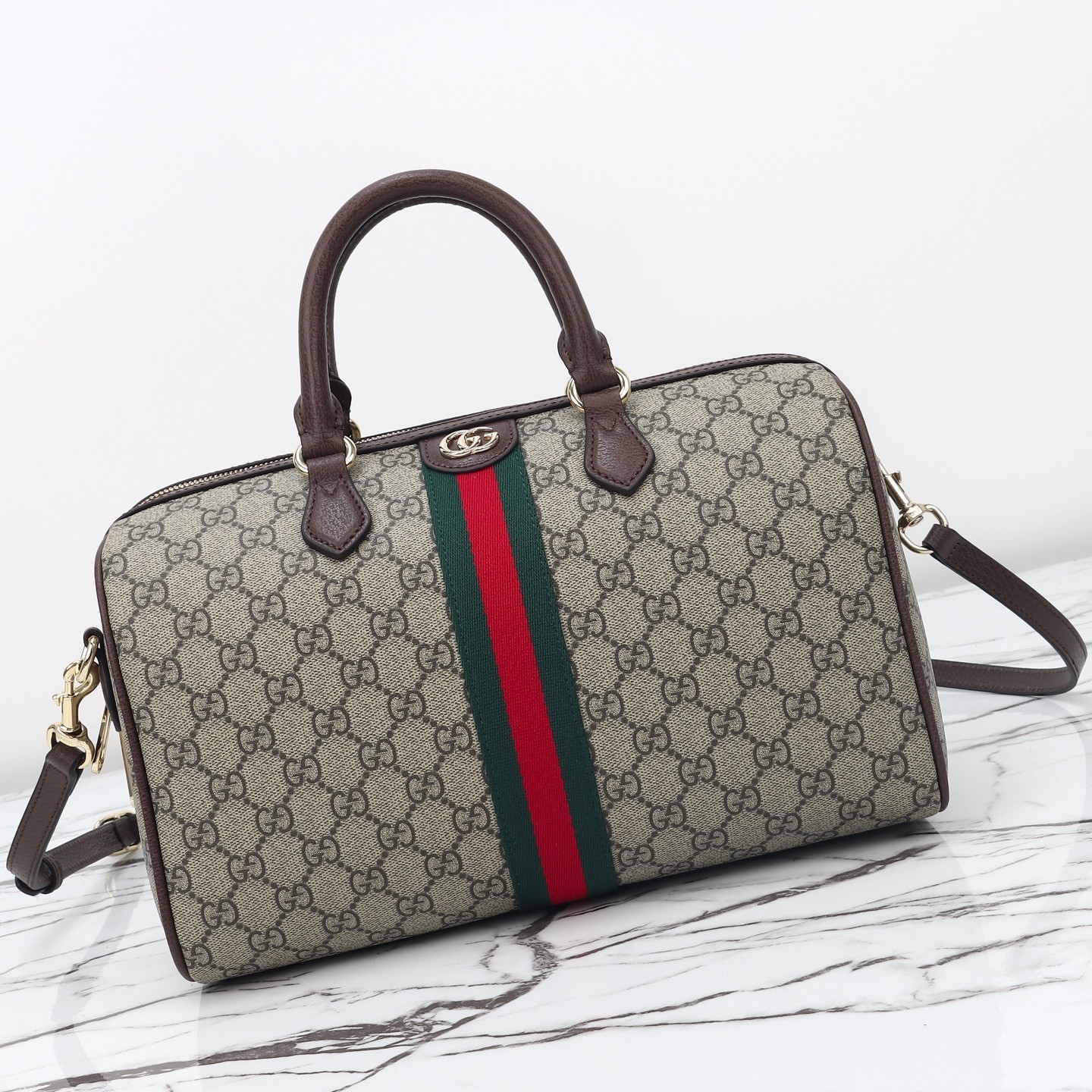 Gucci Ophidia Large Boston Bag