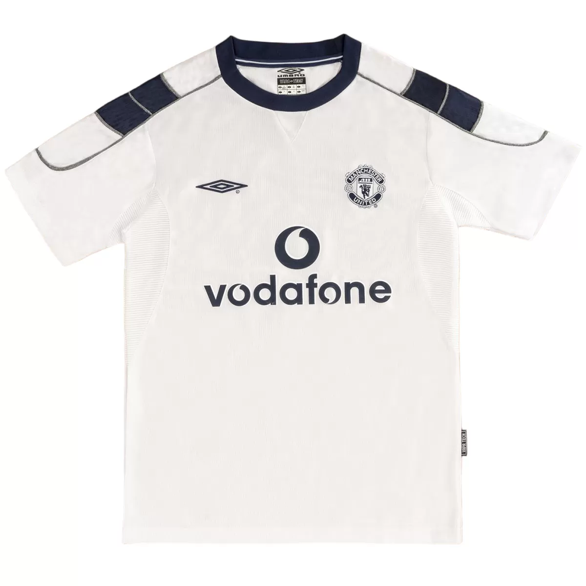 BECKHAM #7 Manchester United 2000/01 Away Retro Soccer Jersey