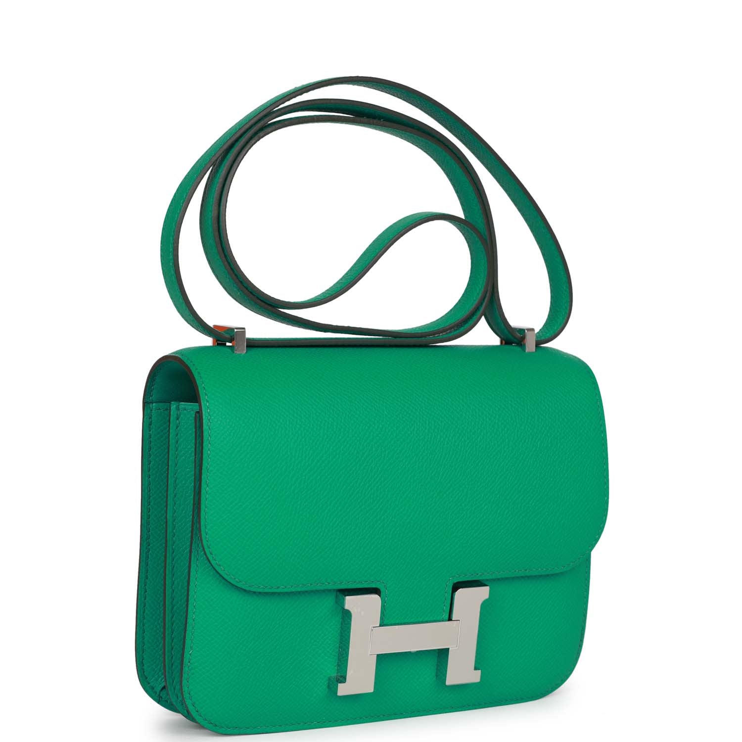Constance 18 Vert Jade Epsom Palladium Hardware