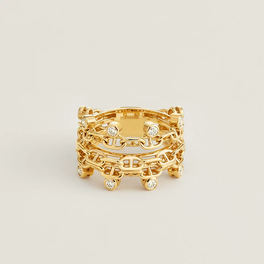 Chaine dancre Calypso ring, medium model