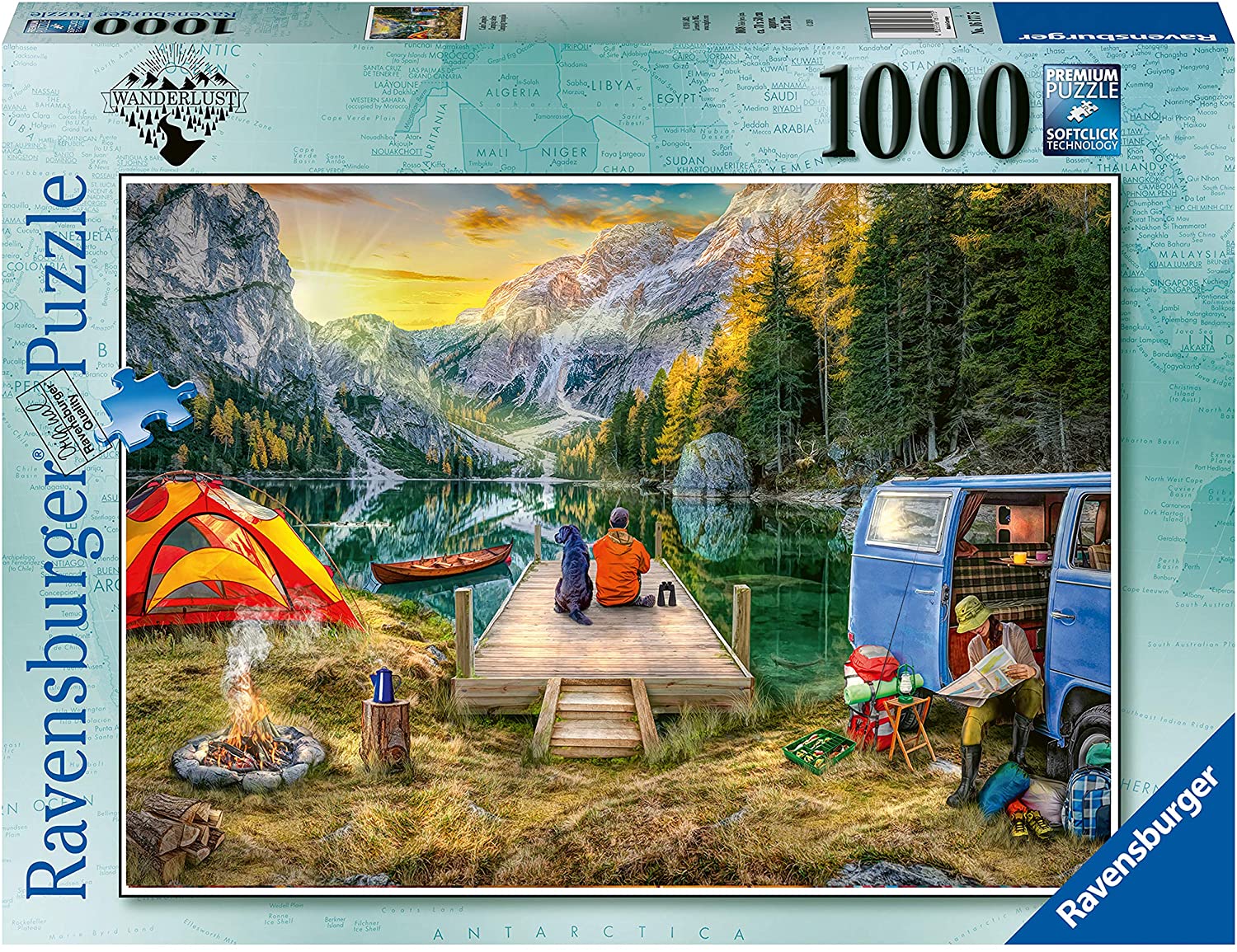 Calm Campside – 1000 Piece Jigsaw Puzzle (Ravensburger)