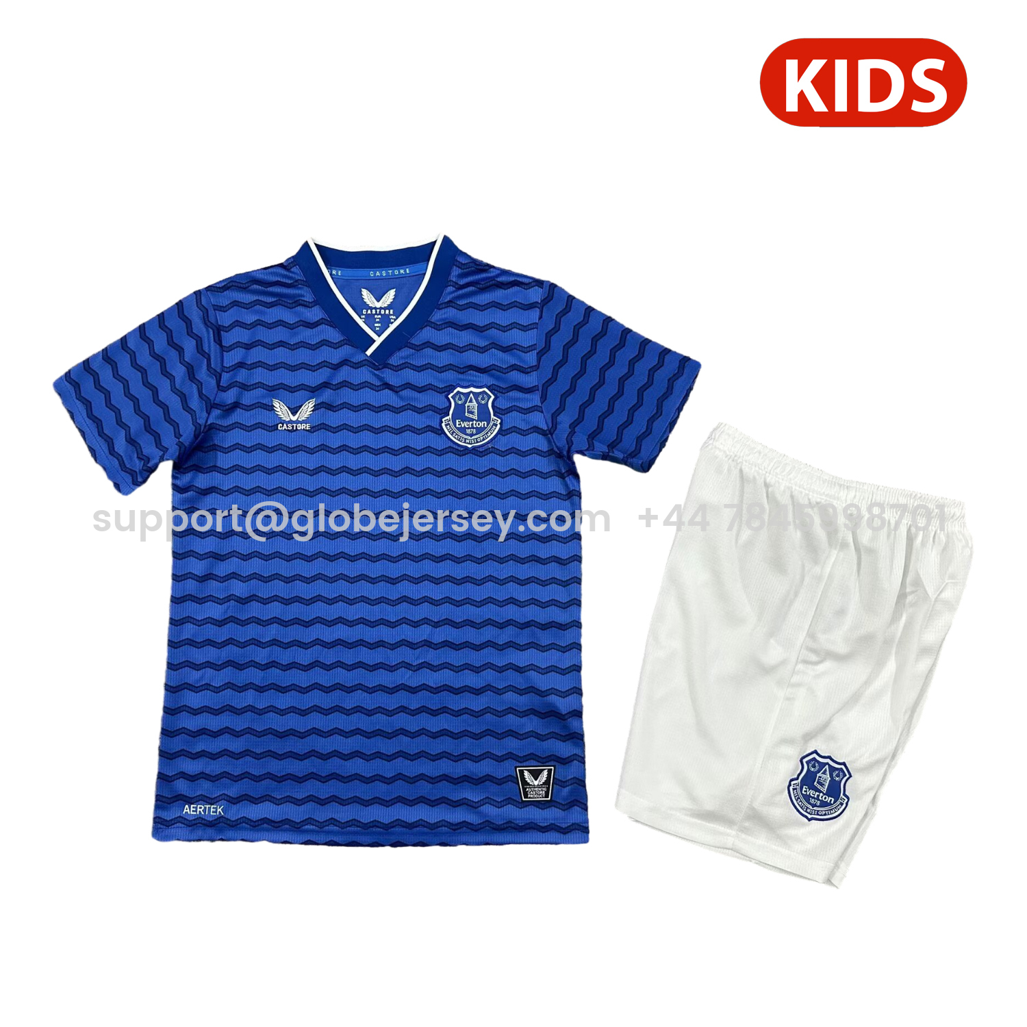 Everton 25-26 Home Kids Kit