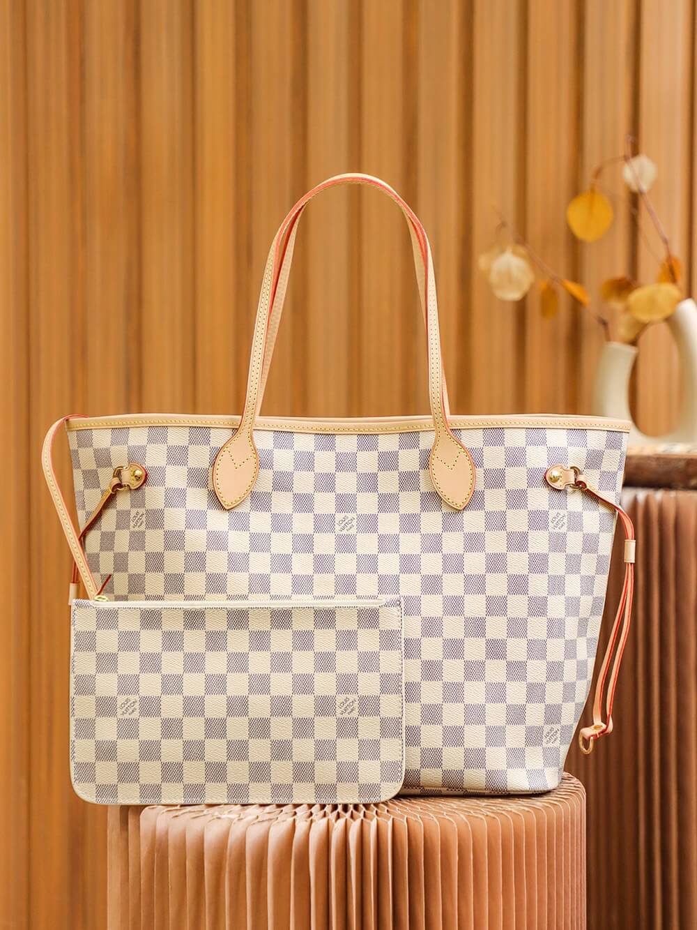 LV Neverfull MM Bag Mirror Version
