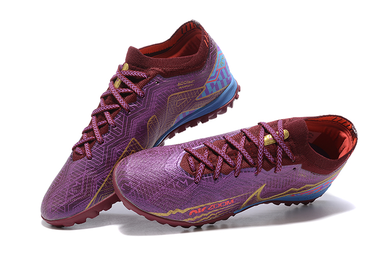 Assassin 15th generation low-top fully knitted waterproof MD air cushion grass spike football shoes