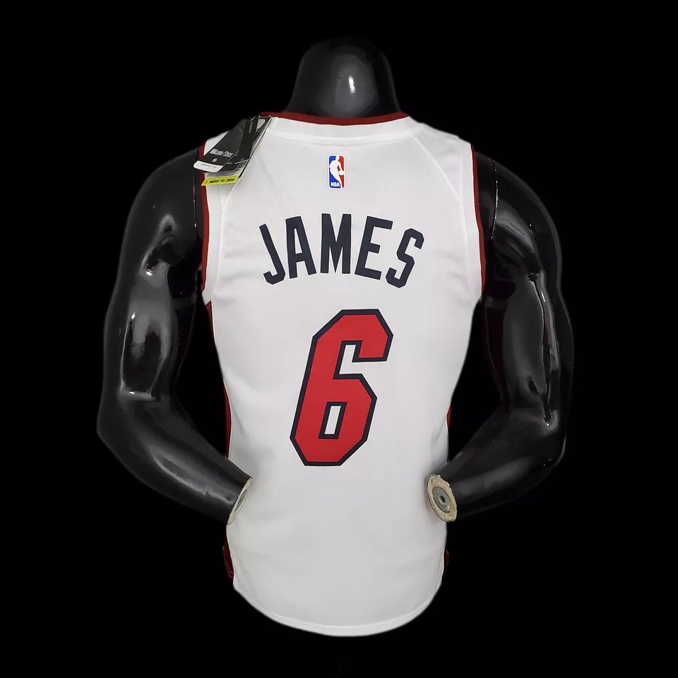 Miami Heat James 6 basket jersey