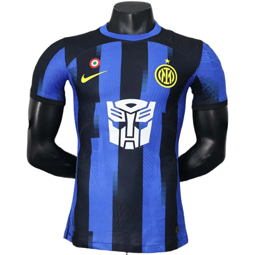 2023/2024 Player Version Inter Milan Transformers Special Edition Football Jersey1:1 Quality Thai