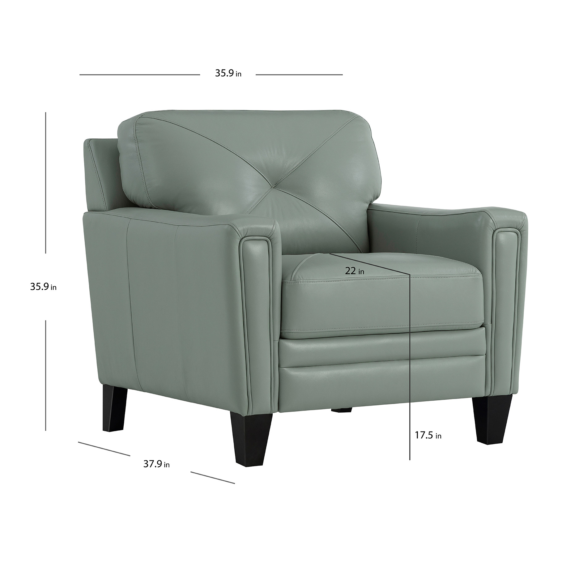Atmore Top Grain Leather Chair