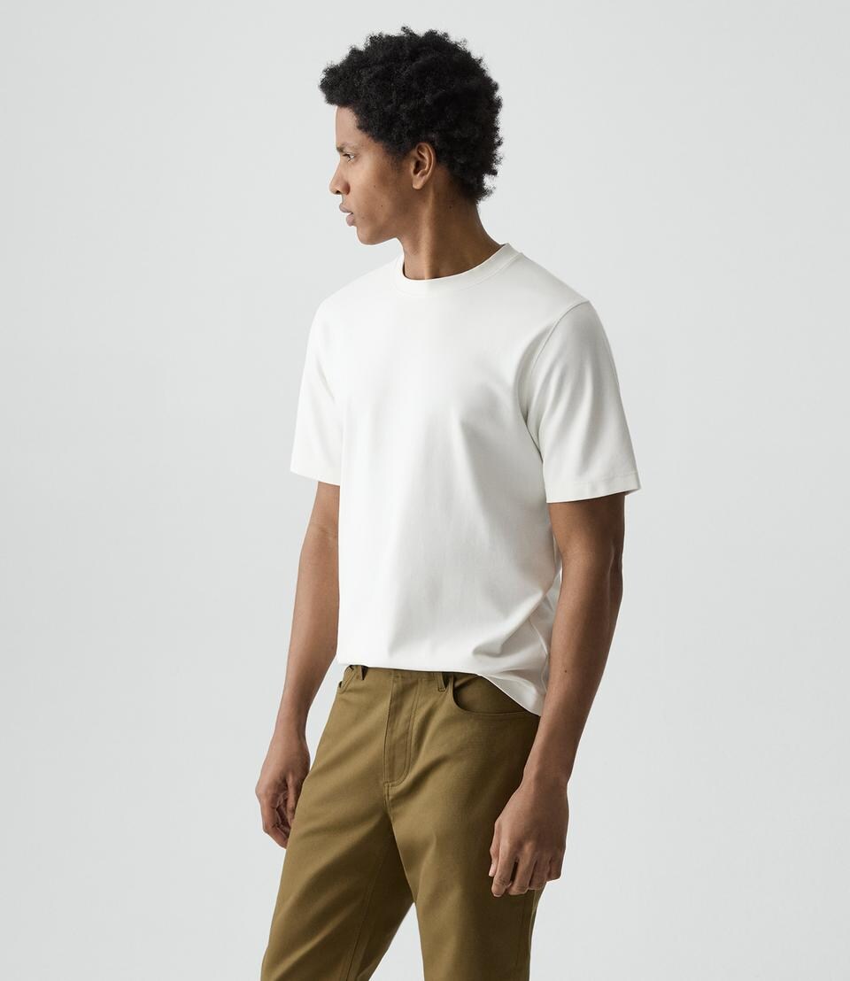 Relaxed Tee in Cotton Jersey