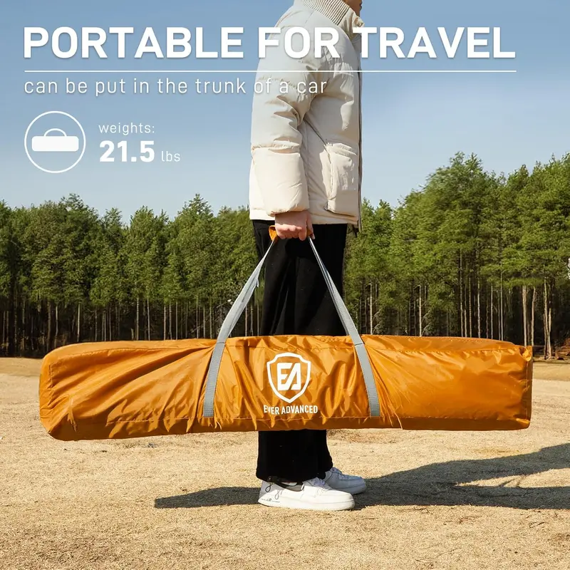 11.5×9.8 ft Instant Screened Gazebo – Pop-Up Bug-Free Outdoor Canopy for Camping & Gatherings