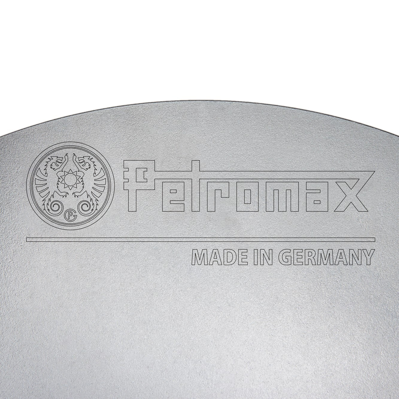 Petromax Campfire Griddle and Fire Bowl, Steel with 3 Removable Legs for Outdoor Campfire Cooking, Grilling and Frying or Build Fire Directly in Bowl, 15