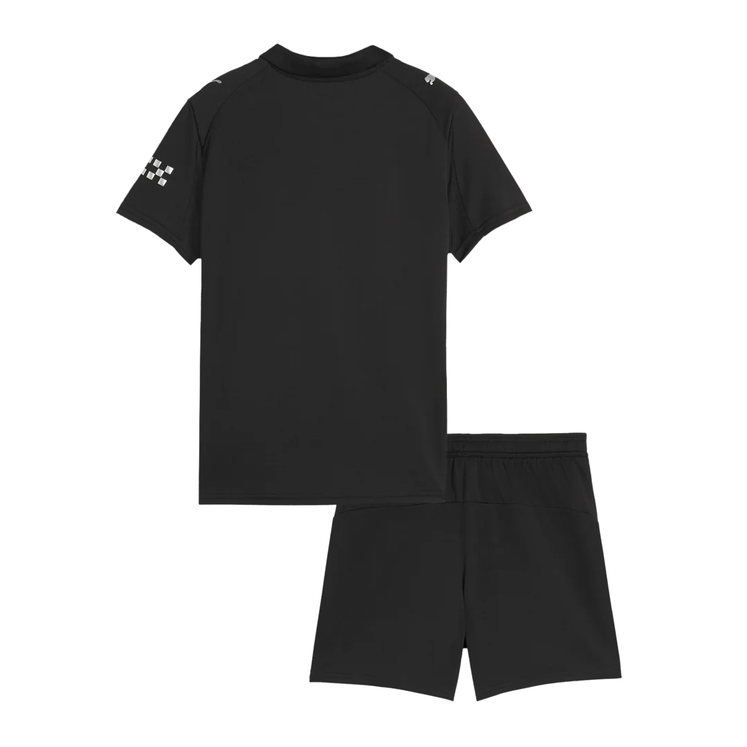 Manchester City Kid's Away Jersey Kit - Jersey+Shorts 2025/26