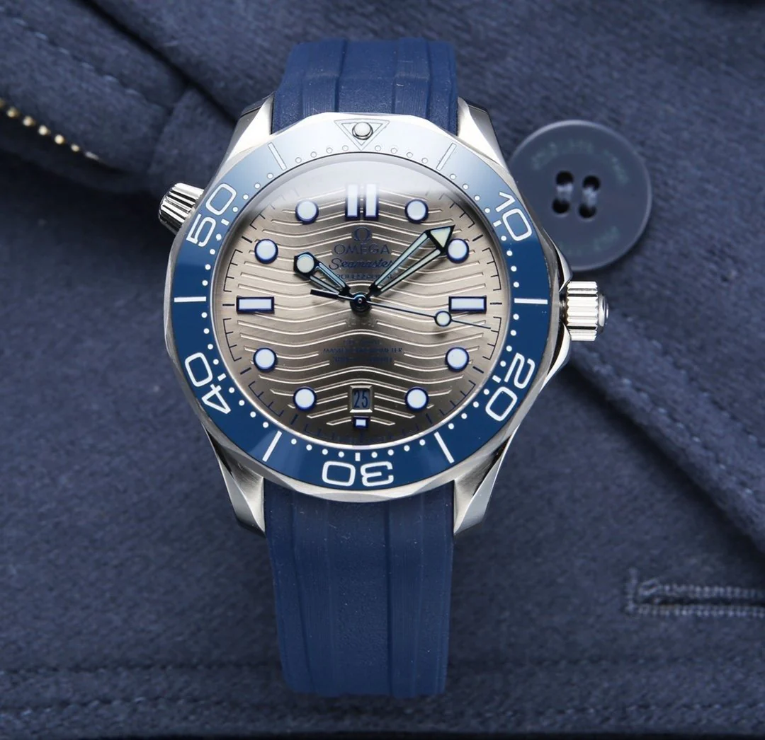 Omega Watch SEAMASTER DIVER 300M BLUE CERAMIC RUBBER