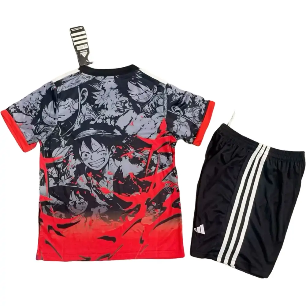 2025-26-Japanese Anime Grey-Jersey-Children's Set