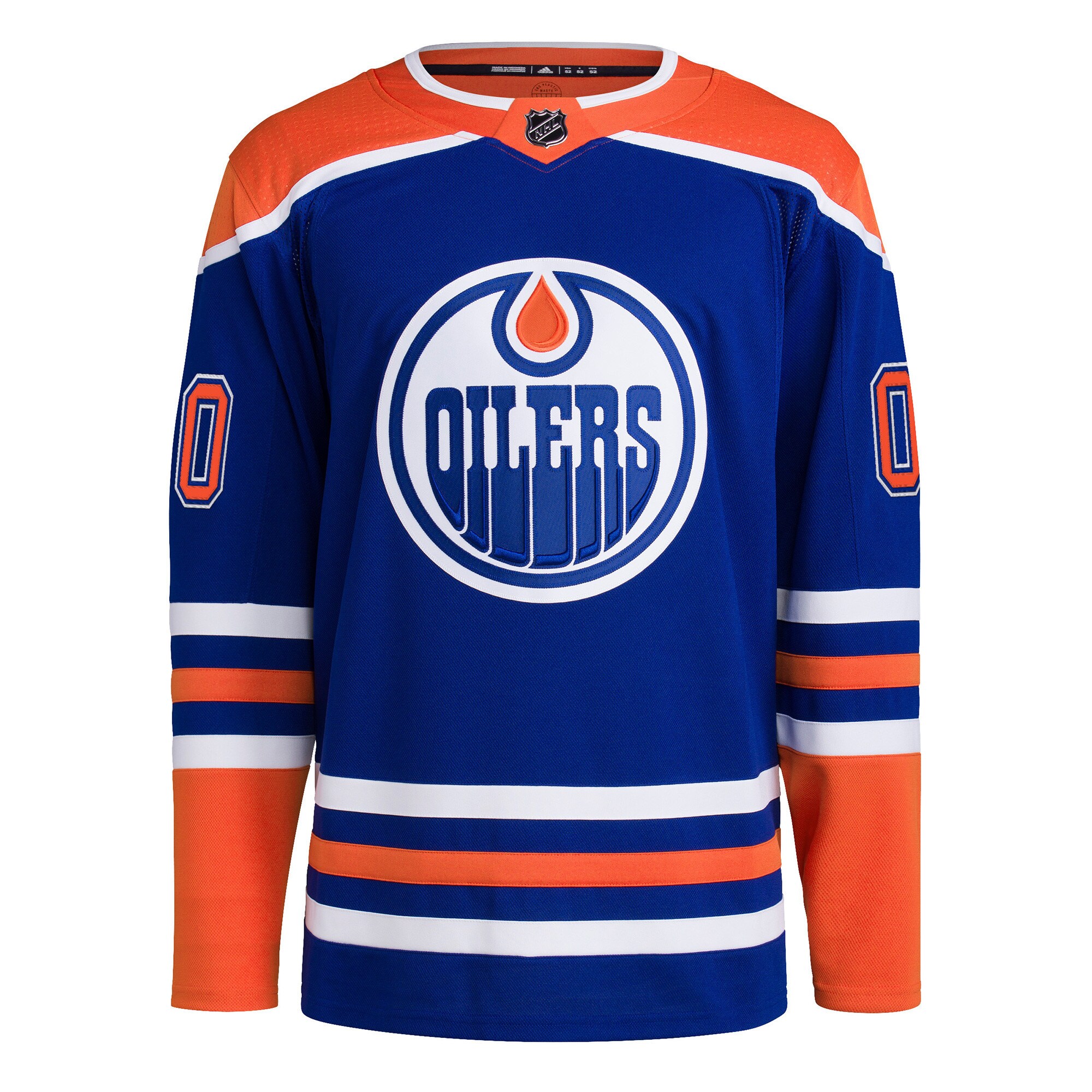 Edmonton Oilers   Home  Primegreen  Custom Jersey – Royal