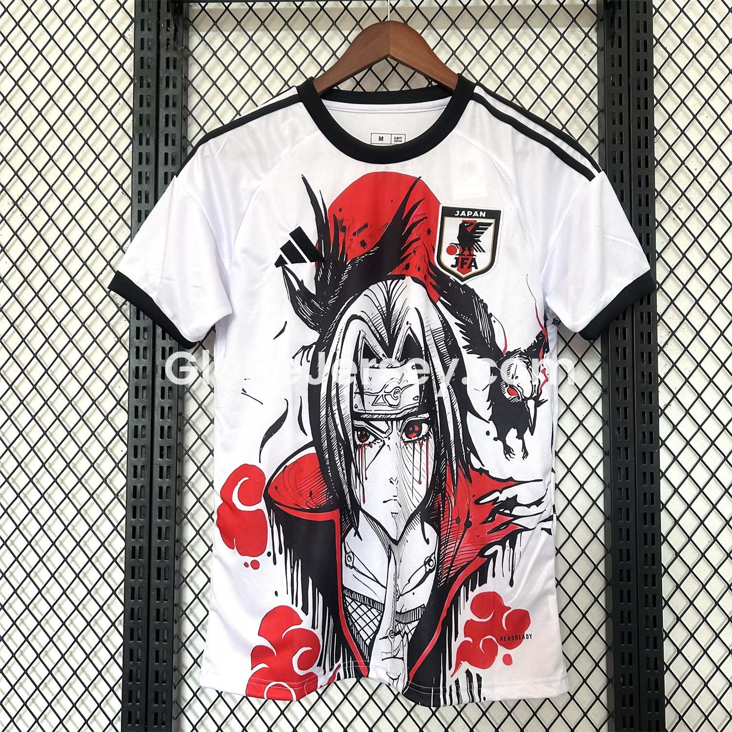 Japan 25-26 Uchiha Itachi Amaterasu Special Edition Jersey - Fans Version